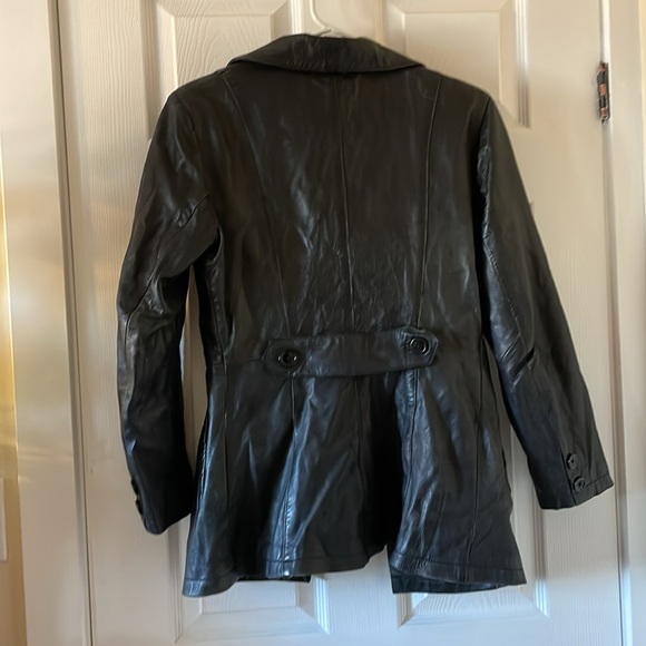 VINTAGE Laurence Roy leather blazer jacket - Picture 7 of 7